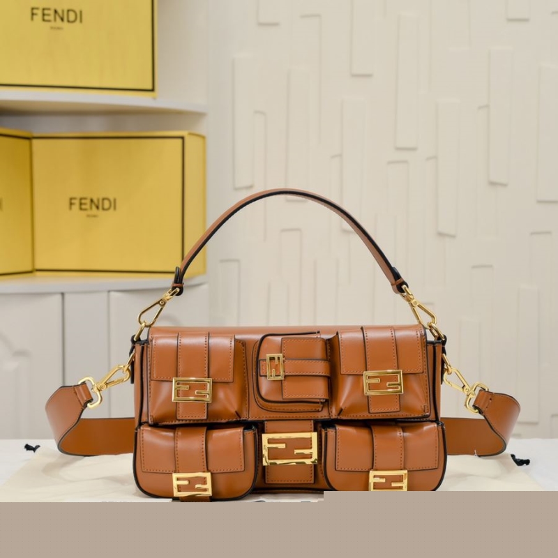F**di top handle bags